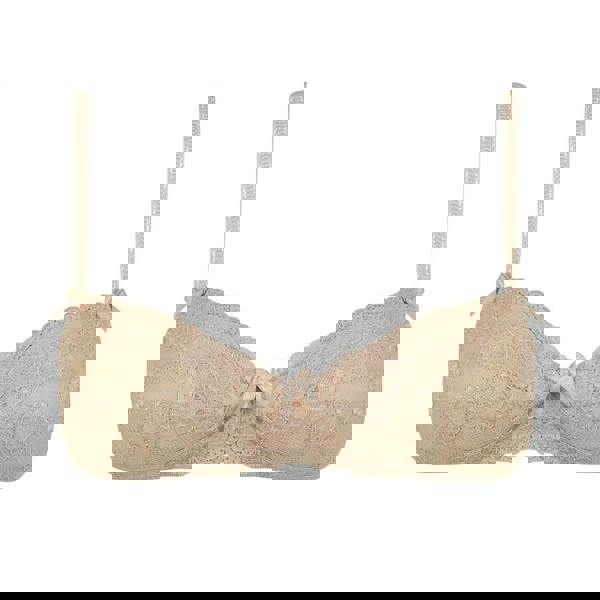 Pack shot of Perfectly You bra in peony – lace small cup bra with longer straps