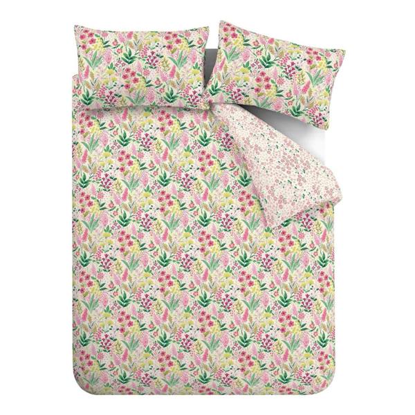 Tilly Floral Pink Duvet Cover Set