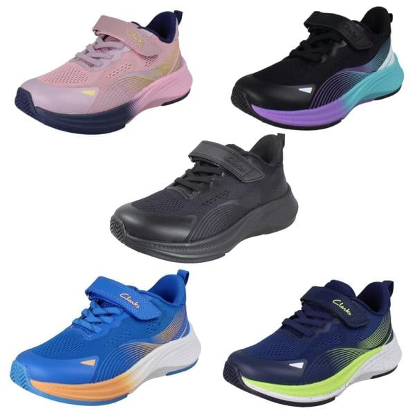Clarks Childrens Unisex Trainers Lumen Hero K