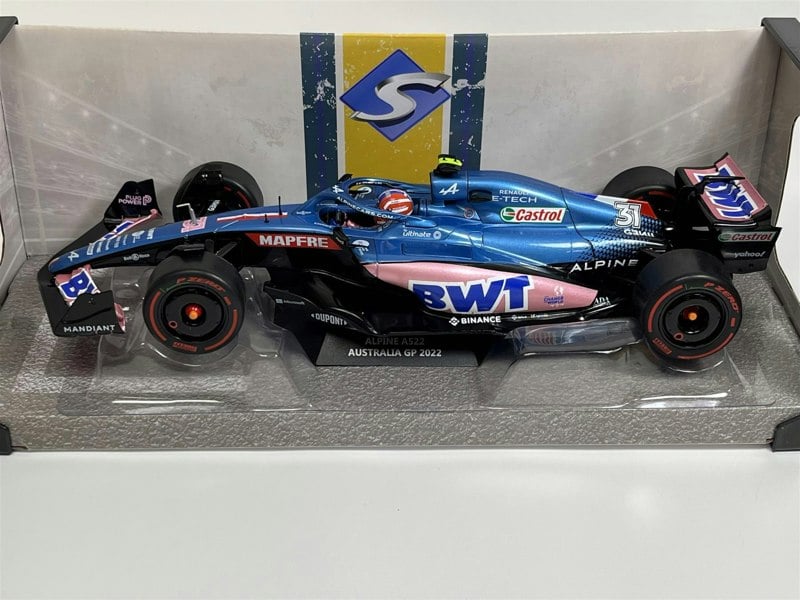 Solido Esteban Ocon #31 Alpine A522 Australia GP 2022 1:18 Scale Solido 1808804