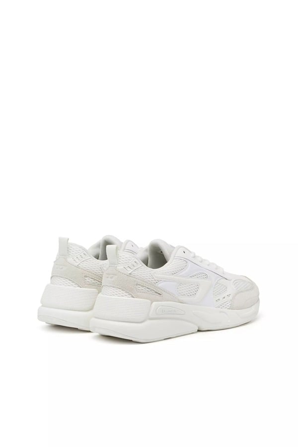 Diesel S-SERENDIPITY-SPORT Mesh & Suede Sneakers - White