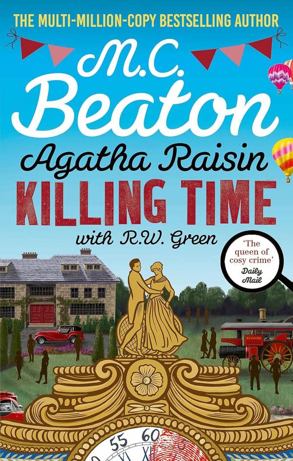 Agatha Raisin Series 9 Books Collection Set By M. C. Beaton (Quiche of Death, Sugar & Spite, Spoonful of Poison, Dead Ringer, Dead on Target & More)