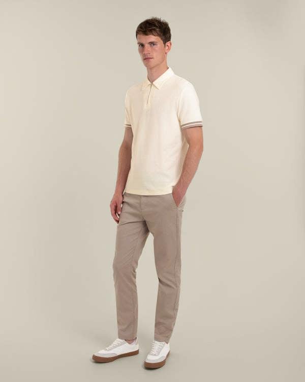 Larsson & Co Odin - Textured Polo Shirt