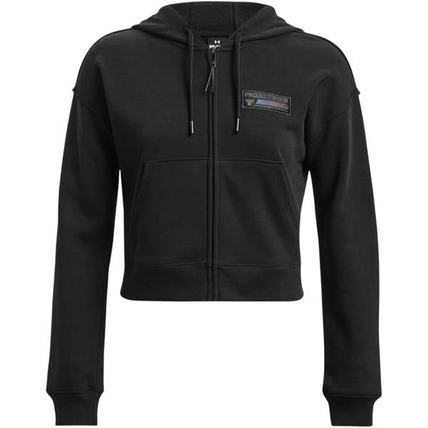 Under Armour Womens/Ladies Terry Full Zip Hoodie - Black - 