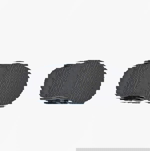 Sleepers JULIET Womens Fur Cuff Sparkle Mules Silver