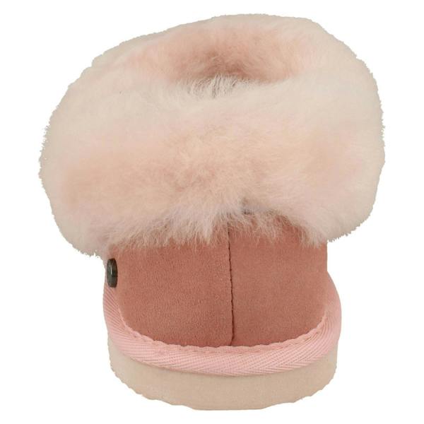 Padders Ladies Padders Fur Trim Slippers Cuddle