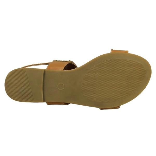 Anne Michelle Ladies Anne Michelle Double Strap Mule Sandals