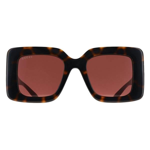 Gucci Sunglasses GG2025S 002 Havana Brown Red