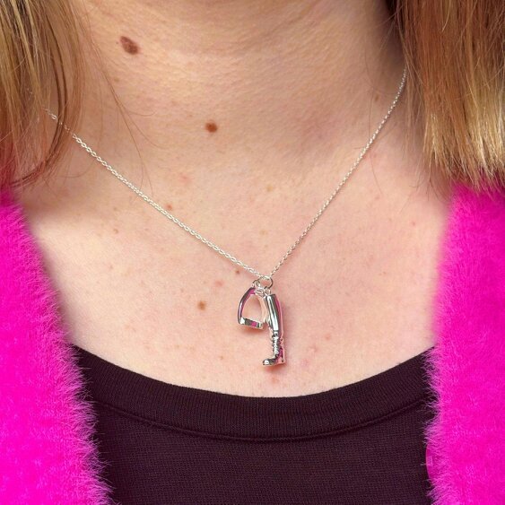 Reeves & Reeves Supersize Boot and Stirrup Necklace