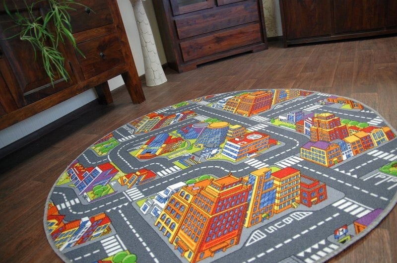 RugsX Circle Streets Rug