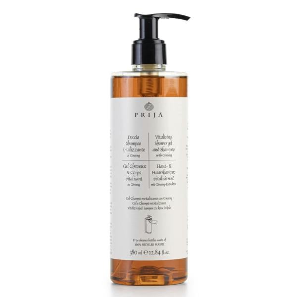 Prija Vitalising Shower Gel & Shampoo with Ginseng - 380ml