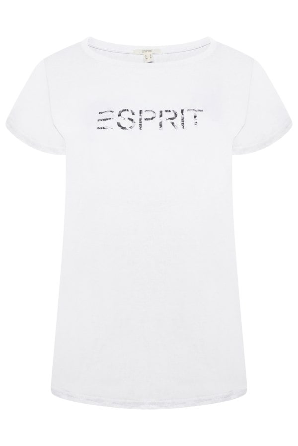 Esprit Ladies T-Shirt Pattern 9 White