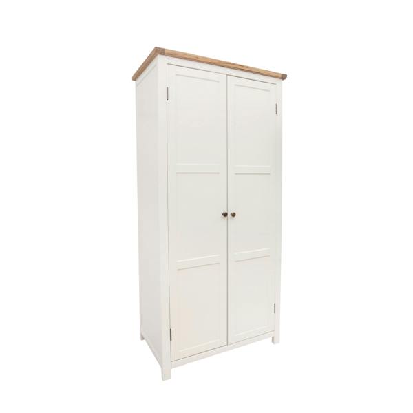 Cabinet Bits Lovere 2 Door Wardrobe Brass Knob