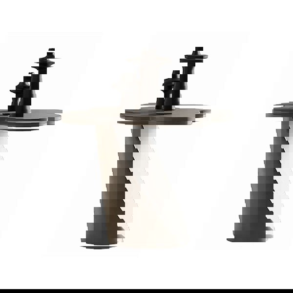 Lorna Side Table, Stainless Steel & Sintered Stone-Rit Concept-Rit Concept