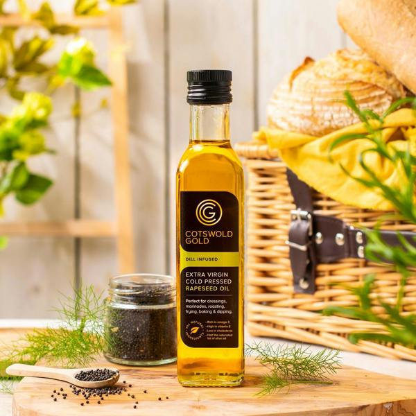 Cotswold Gold Rapeseed Oil Infusions - Dill