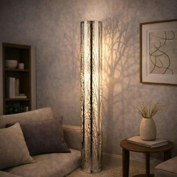Pagazzi Lighting Mason 2 Light Polished Chrome Floor Lamp
