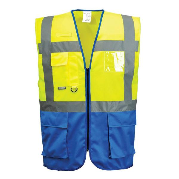 Warsaw Hi-Vis Contrast Executive Vest Portwest
