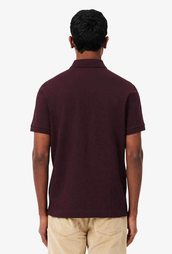 Lacoste Regular Fit Paris Stretch Piqué Polo Shirt