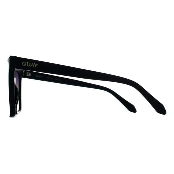 Quay Sunglasses Level Up 77707 Matte Black Dusk Poppy Gradient