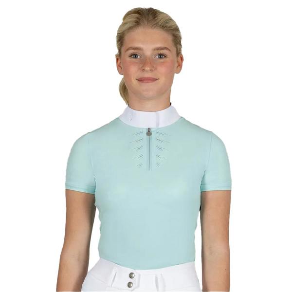 Coldstream Womens/Ladies Harthill Diamante Show Shirt - Glacier Boulevard - 