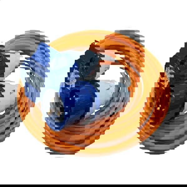 Caravan Mains Hook Up Cable 2.5MM X 15M (Extension Lead Motorhome Boat)