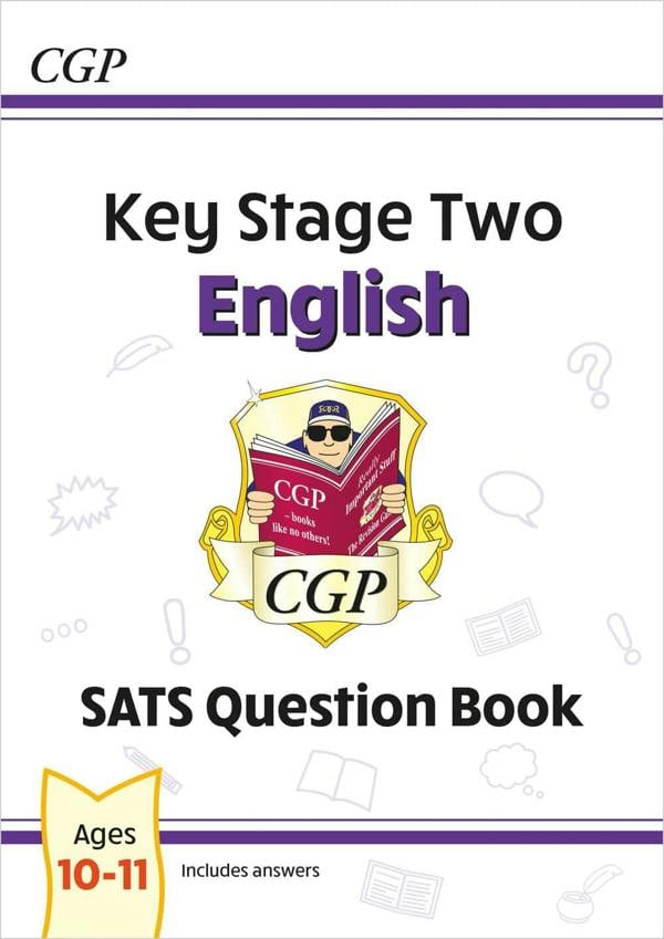 CGP KS2 Year 6 SATS Revision & Question Book Bundle – Ages 10-11 (Maths SATS Revision & Questions, English SATS Revision & Questions)