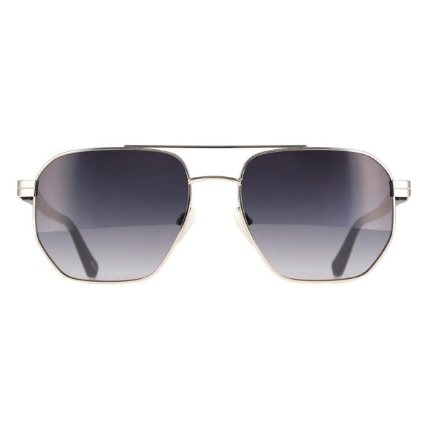 Calvin Klein Sunglasses CKJ22204S 040 Silver Blue Gradient