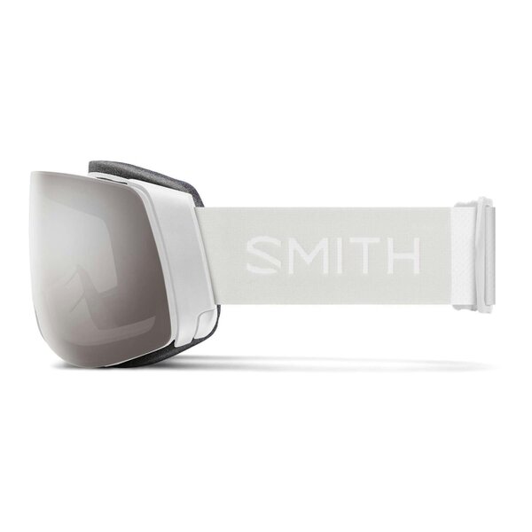 Smith Ski Goggles 4D Mag 0OZ 5T White Vapor ChromaPop Sun Platinum Mirror & CP Blue Sensor Mirror