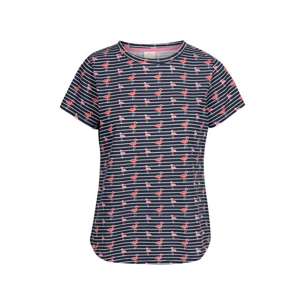 Trespass Womens/Ladies Cara Flamingo Casual Top - Navy - 