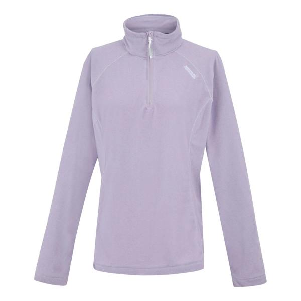 Regatta Great Outdoors Womens/Ladies Montes Half Zip Fleece Top - Wisteria/Lilac Thistle - 