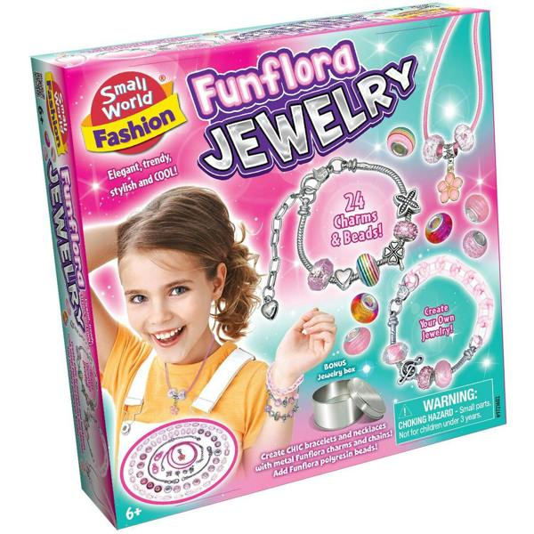 Small World Fashion Funflora Jewellery - Pink