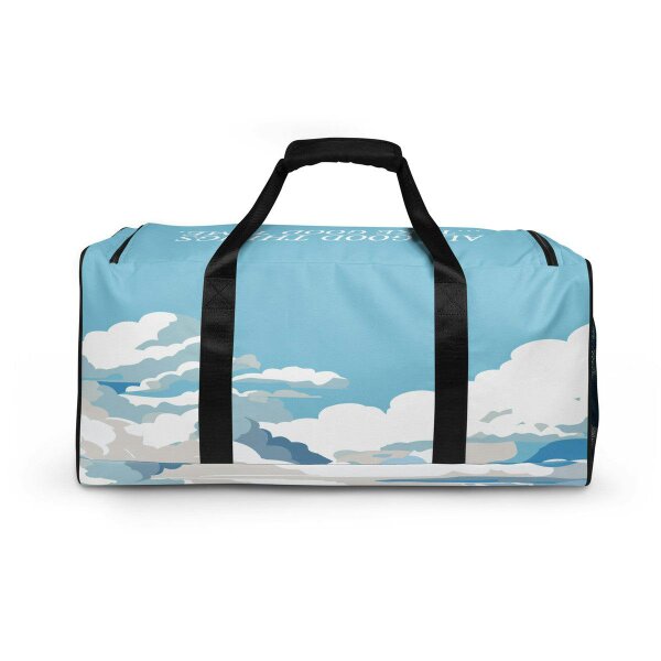 Anchor & Crew Cloud Thoughts Pattern Weekender Duffle Bag
