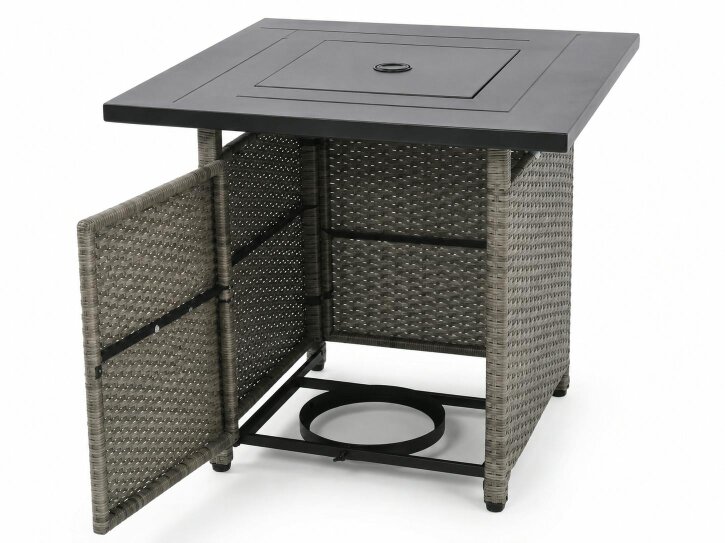 Outdoor Living Ascot Fire Pit Garden Set – Grey