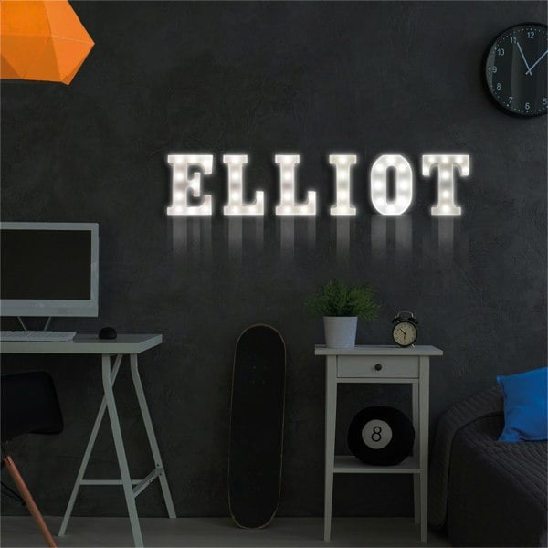 St Helens Battery Operated 3D LED Letter W Light