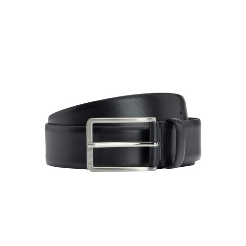 BOSS Erman Italian Leather Belt Black