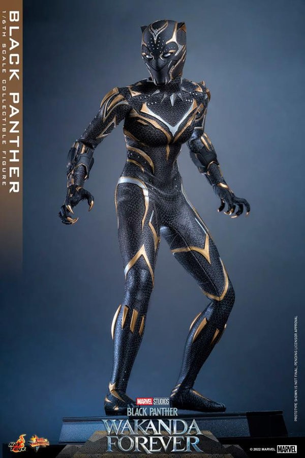 Hot Toys Black Panther Action Figure Black Panther: Wakanda Forever 1:6 Scale Hot Toys 911962