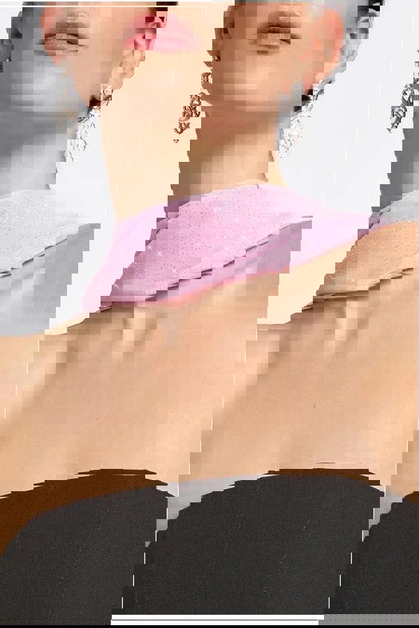 Glitter Chiffon Scarf AC02