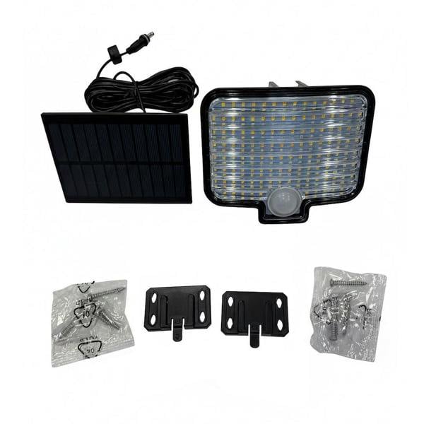 Milagro Alex Solar Floodlight 600Lm 4000K Ip44 Black