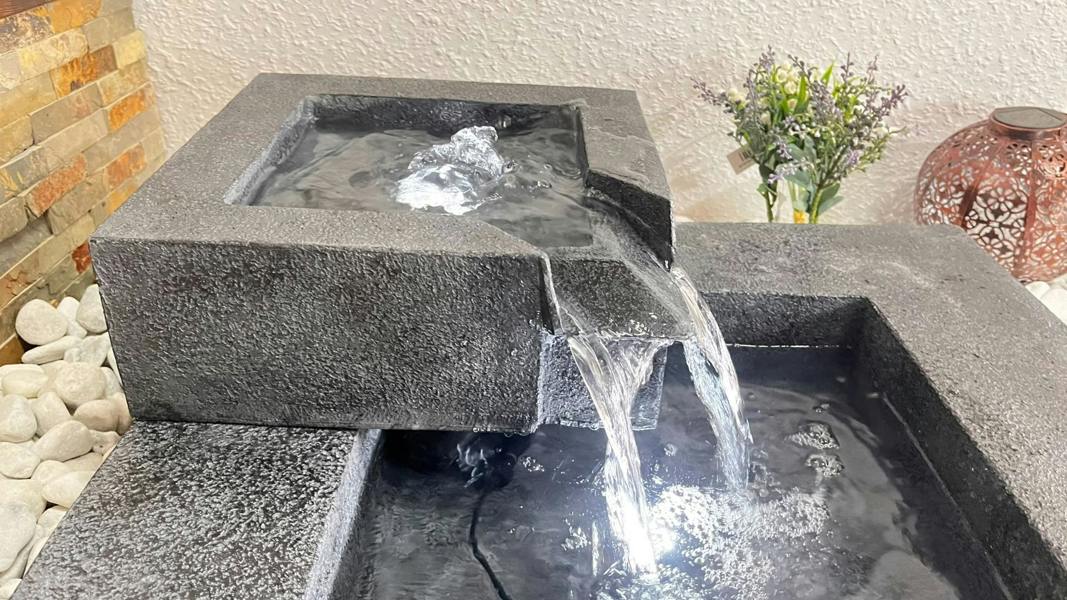 Tranquillity Water Features Oasis Pour Contemporary Water Feature