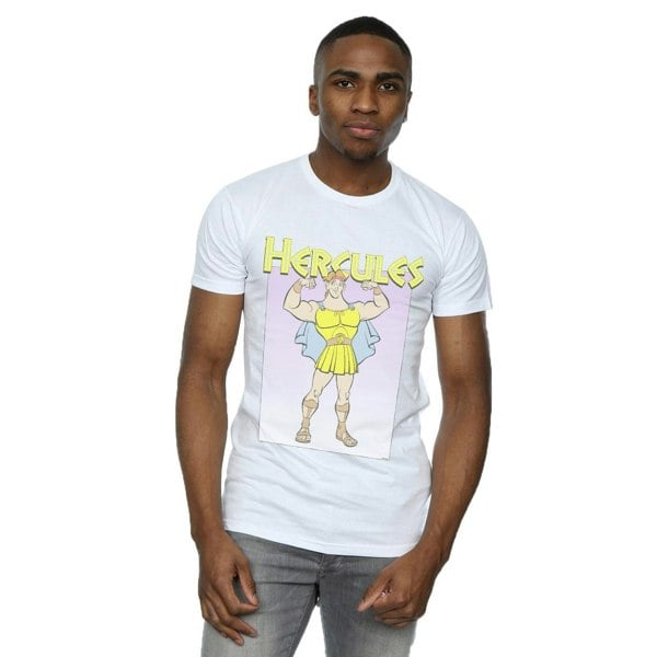 Disney Mens Hercules Muscles T-Shirt - White