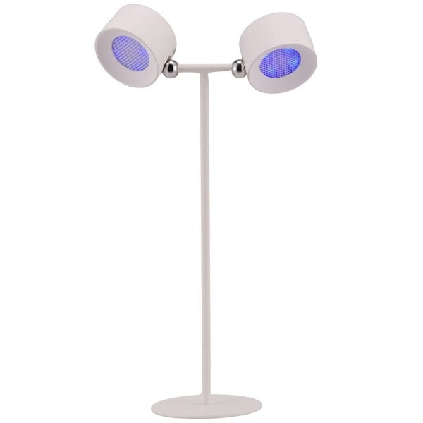 Tall White LED Colour Changing Rechargeable Remote Control Table Lamp Image 8