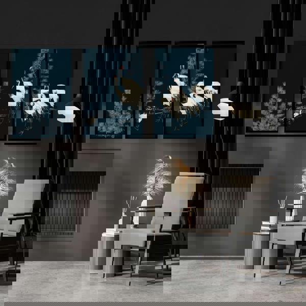 Living Room Gallery Wall | Set of 3 Asian Inspired Wall art Prints