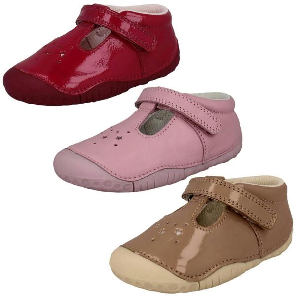Start-rite Girls Startrite Pre Walker T-Bar Shoes Tumble