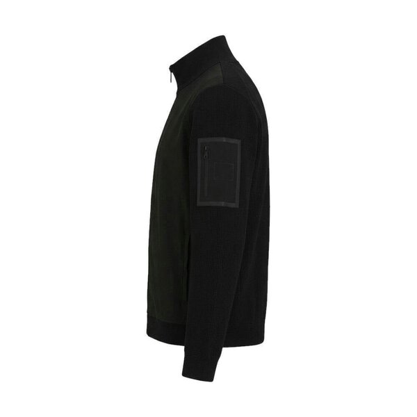 BOSS Momentum-X Knitted Hybrid Jacket Black