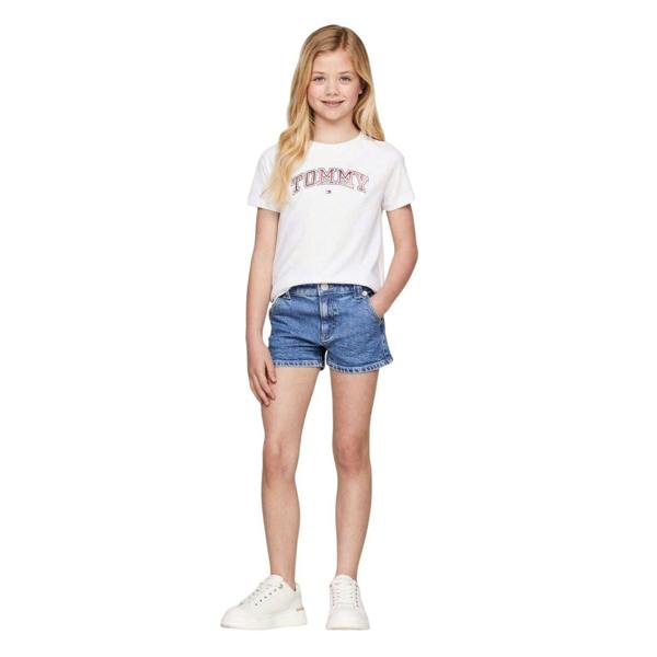 Tommy Hilfiger Childrens/Kids Varsity T-Shirt - White - 