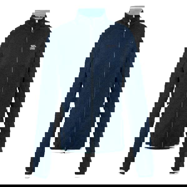 Regatta Womens/Ladies Newhill II Full Zip Fleece Jacket - Navy/Icy Morn