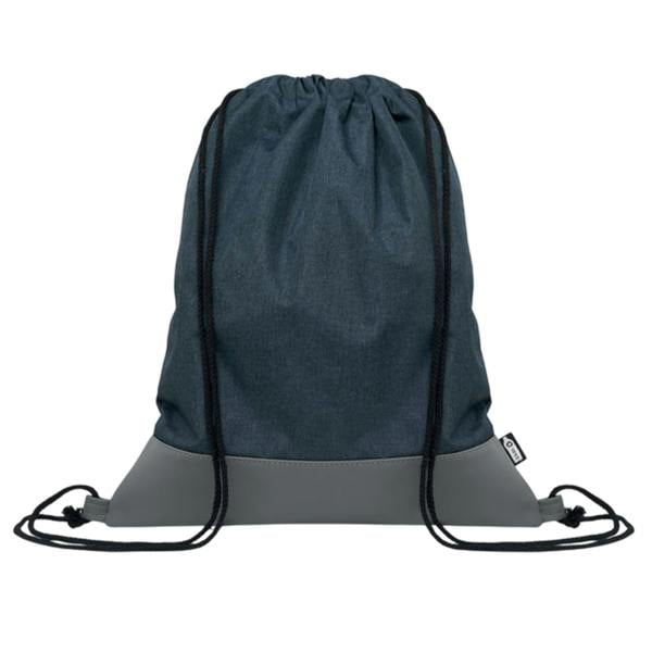 MidOcean Libag Two Tone RPET Drawstring Bag - French Navy - 