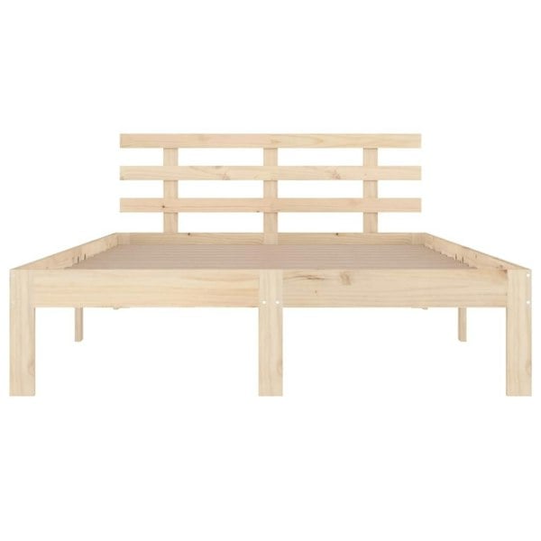Berkfield Bed Frame Solid Wood 150x200 cm King Size