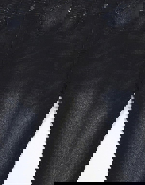 Money Ape Embossed Jeans  Blue Black