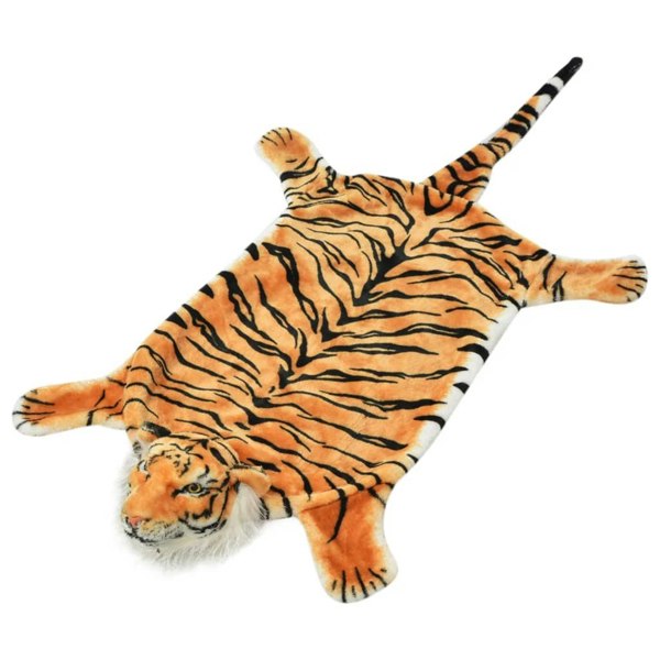 Berkfield Tiger Carpet Plush 144 cm Brown